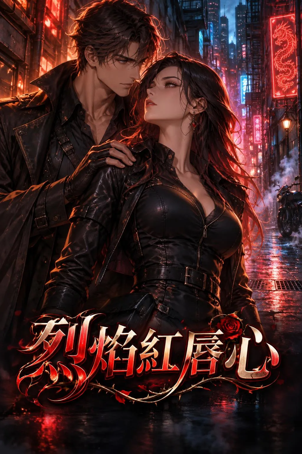 烈焰紅唇心